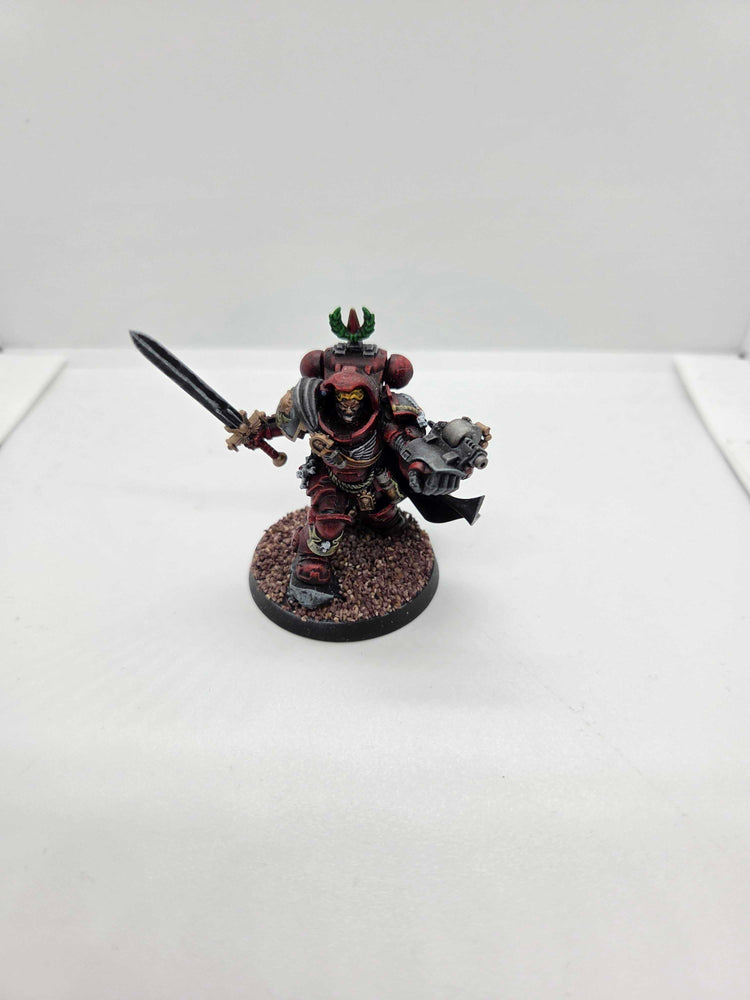 ADEPTUS ASTARTES - CAPTAIN IN GRAVIS ARMOUR - WARHAMMER 40K (A1750)