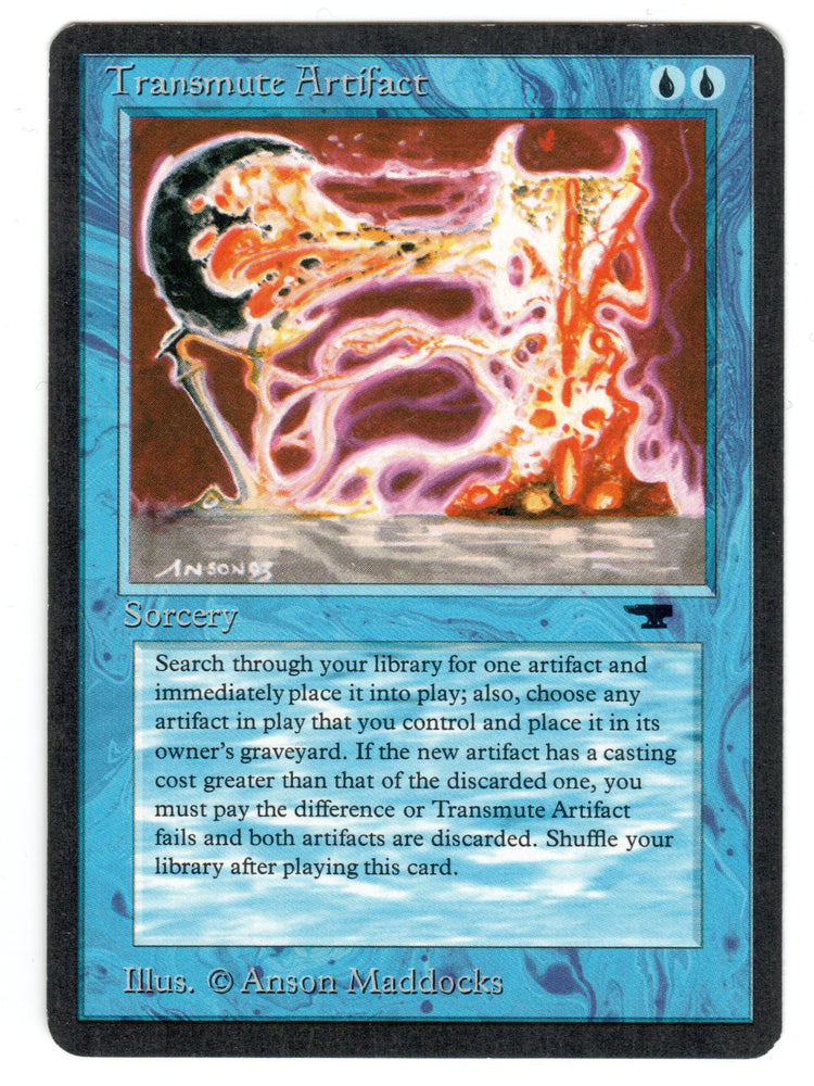 Scan #611 - Transmute Artifact - Antiquities