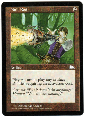 Scan #615 - Null Rod - Weatherlight