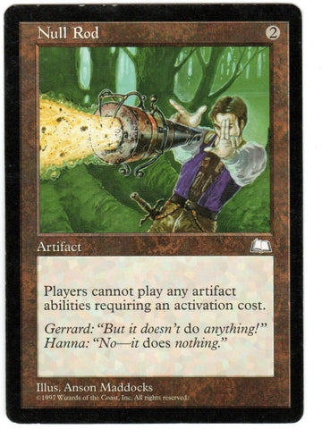 Scan #618 - Null Rod - Weatherlight