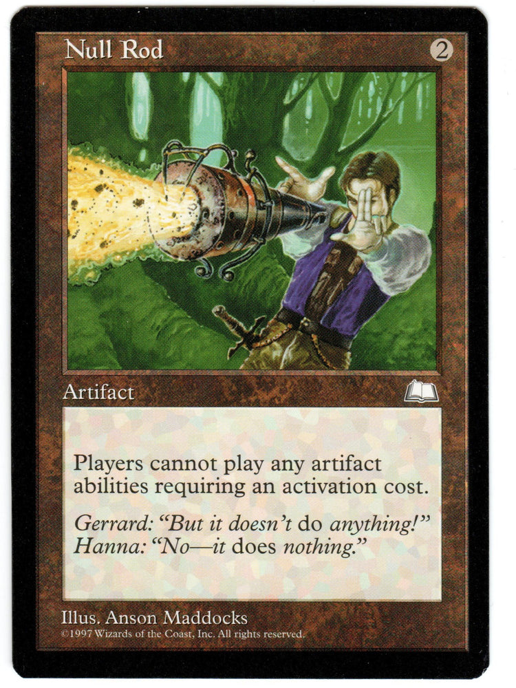 Scan #619 - Null Rod - Weatherlight