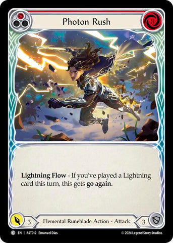 Photon Rush (Red) [AST012] (Armory Deck: Aurora)