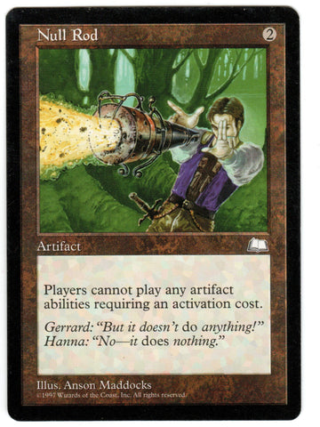 Scan #620 - Null Rod - Weatherlight