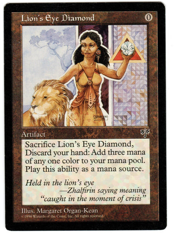 Scan #621 - Lion's Eye Diamond - Mirage