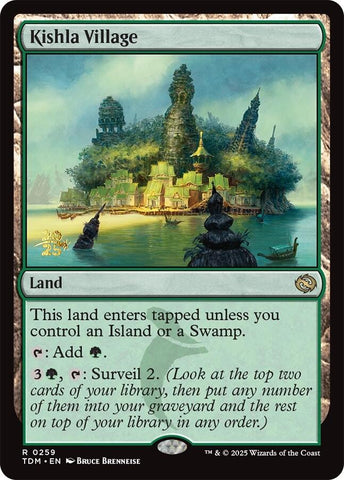Kishla Village [Tarkir: Dragonstorm Prerelease Promos]