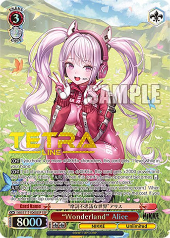 "Wonderland" Alice (NIK/S117-E060SSP) SSP) [GODDESS OF VICTORY: NIKKE]