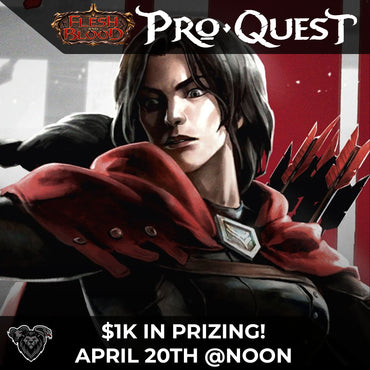 Pro Quest Season 5 Classic Constructed $1K Prizing ticket - Sat, Apr 20 2024
