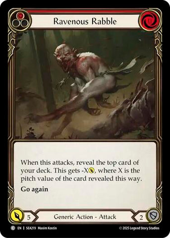 Ravenous Rabble (Red) [SEA219] (High Seas)
