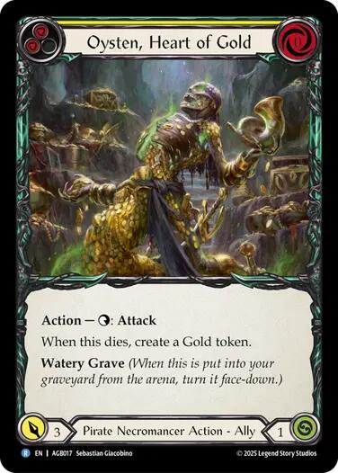 Oysten, Heart of Gold [AGB017] (Armory Deck: Gravy Bones)