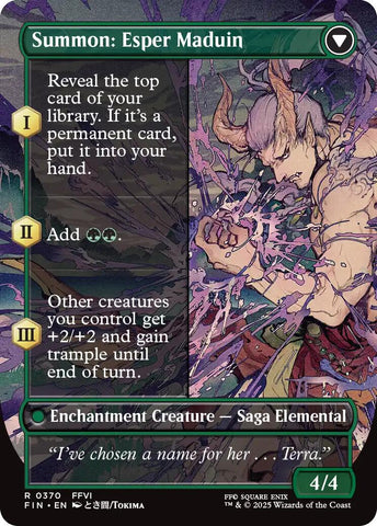 Esper Origins // Summon: Esper Maduin (Borderless) [FINAL FANTASY]