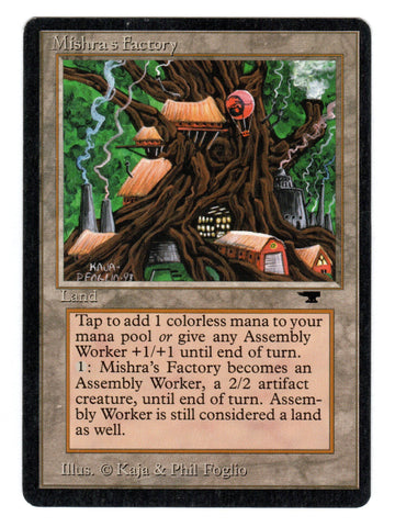 Scan #639 - Mishra's Factory (Dark Green) - Antiquities