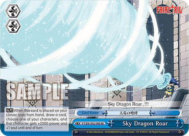 Sky Dragon Roar (FT/EN-S02-098 CR RE) [Fairy Tail Chronicle Set]