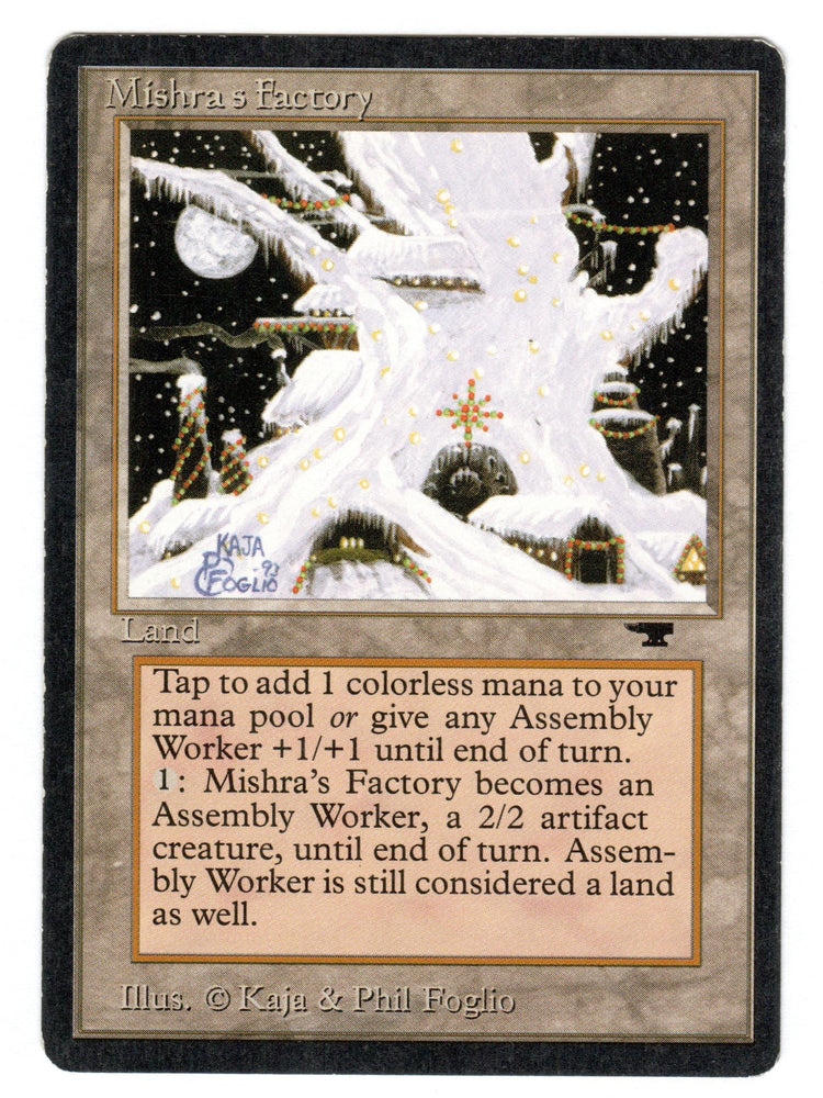 Scan #642 - Mishra's Factory (winter) - Antiquities