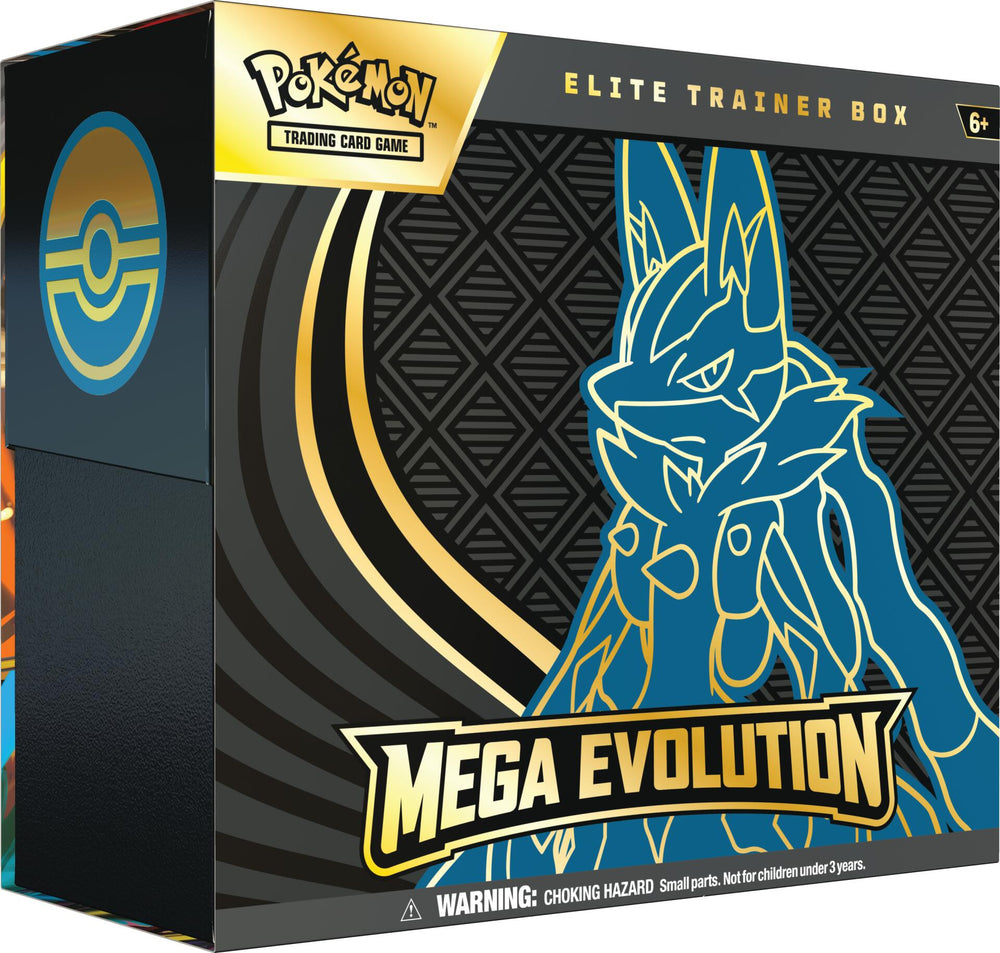 Mega Evolution: Base Set - Elite Trainer Box (Mega Lucario)