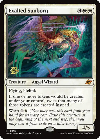 Exalted Sunborn [Edge of Eternities Prerelease Promos]