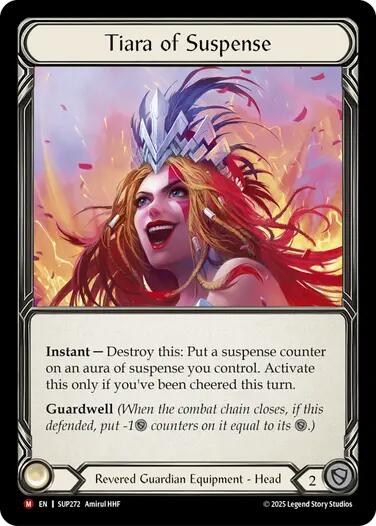 Tiara of Suspense (Cold Foil) [SUP271] (Super Slam)  Cold Foil