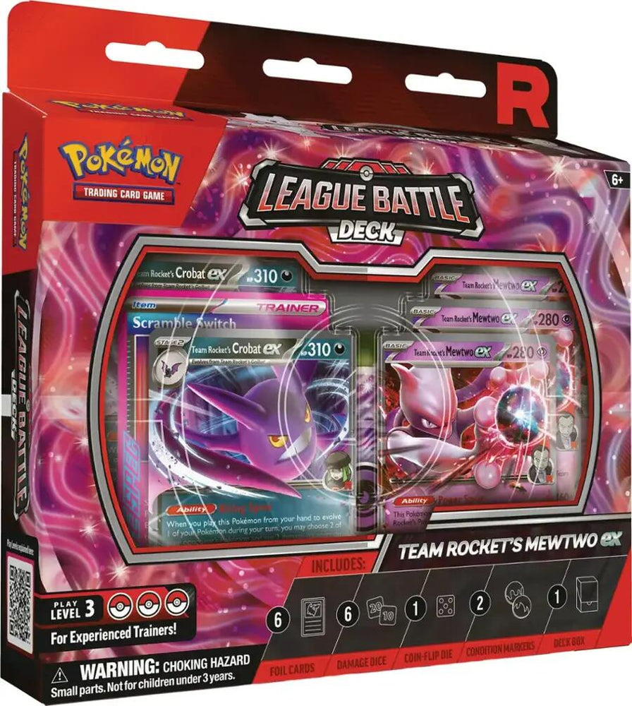 Pokemon - League Battle Deck - Team Rocket's Mewtwo ex