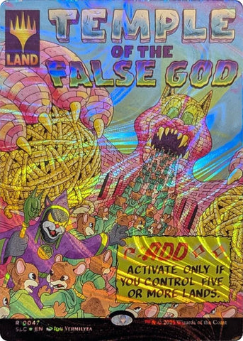 Temple of the False God (Halo Foil) [Secret Lair Countdown Kit]