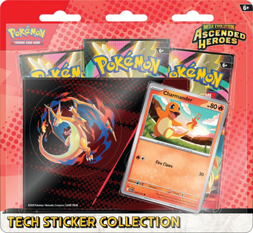 Mega Evolution: Ascended Heroes - Tech Sticker Collection (Charmander) [LIMIT 1 PER CUSTOMER]