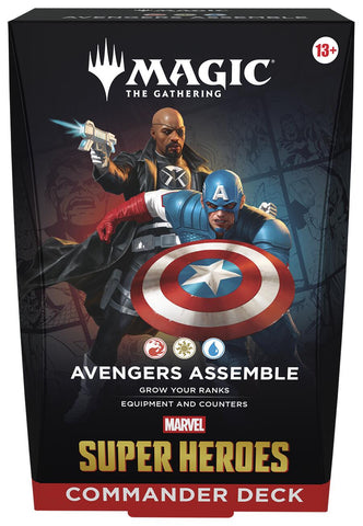 Marvel Super Heroes Commander Deck [PREORDER] (Available June 19th)