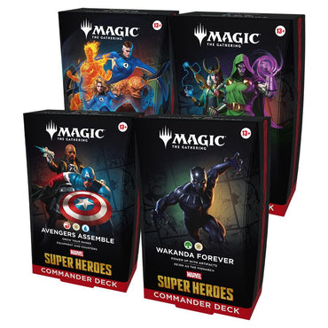 Marvel Super Heroes Commander Deck [PREORDER] (Available June 19th)