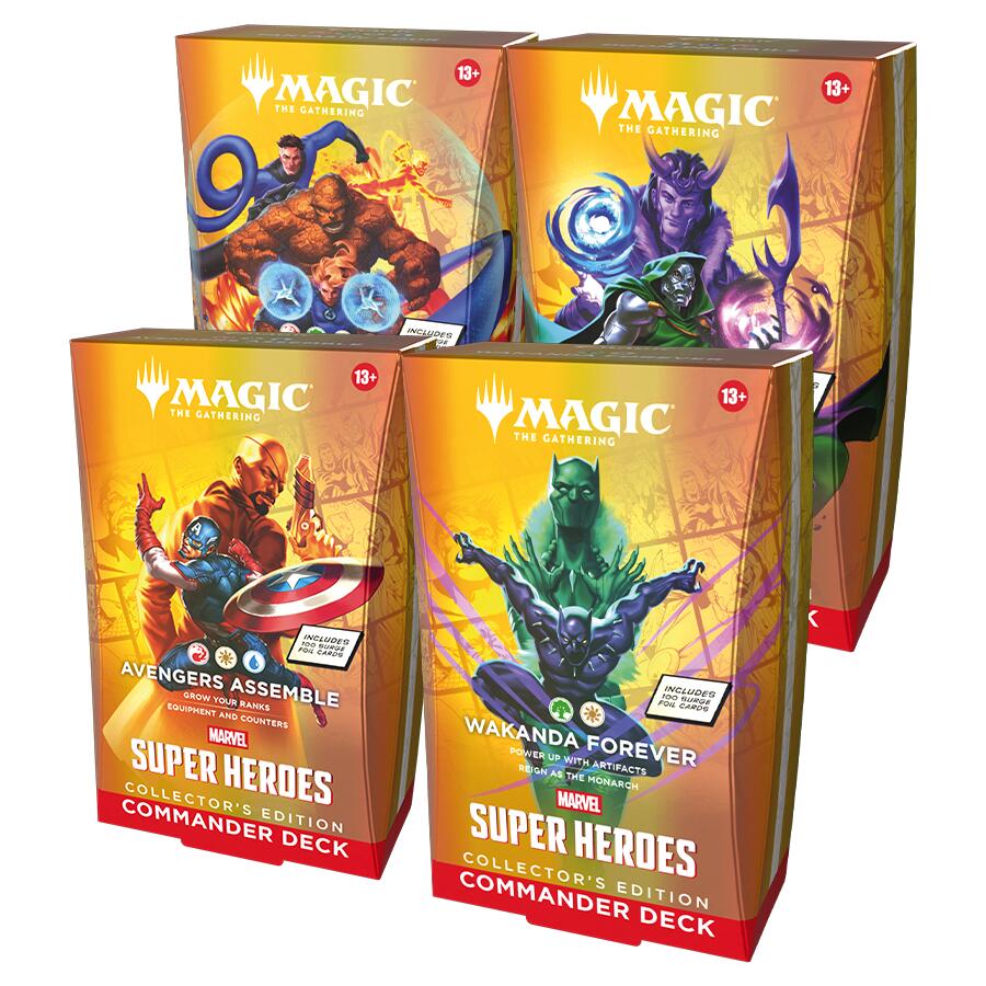 Marvel Super Heroes Commander Deck (Collector's Edition) [PREORDER] (Available June 19th)