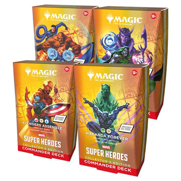 Marvel Super Heroes Commander Deck (Collector's Edition) [PREORDER] (Available June 19th)