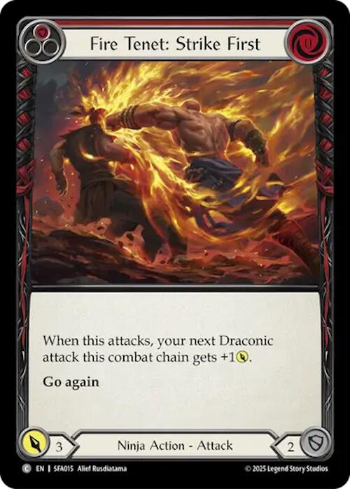 Fire Tenet: Strike First [SFA015] (GEM Pack 2)