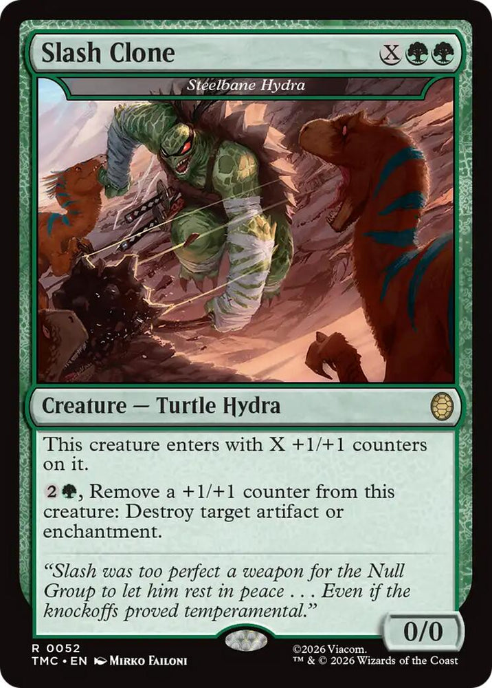 Slash Clone - Steelbane Hydra [Teenage Mutant Ninja Turtles Commander]