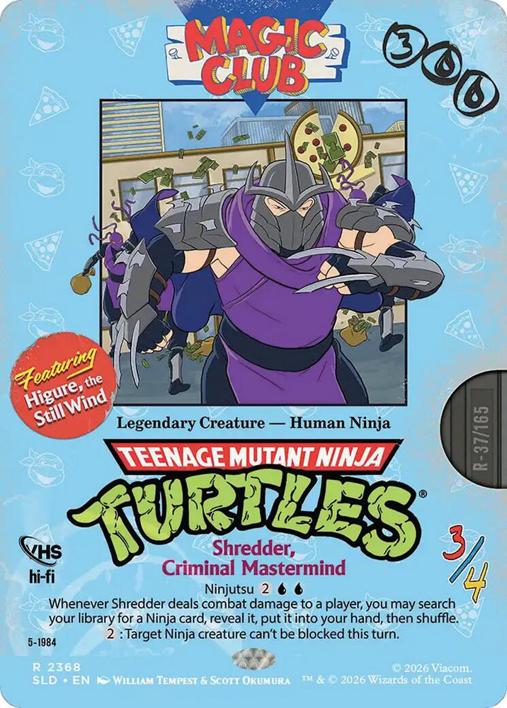 Shredder, Criminal Mastermind - Higure, the Still Wind [Secret Lair Drop Series]