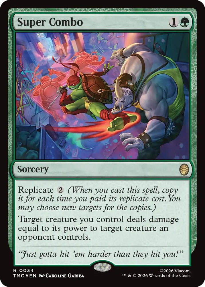Super Combo (Surge Foil) [Teenage Mutant Ninja Turtles Commander]