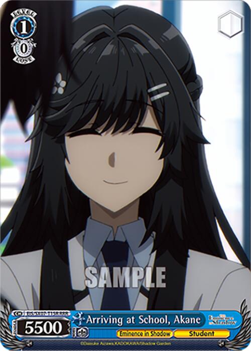 Arriving at School, Akane (EIS/SX07-T15R) [The Eminence in Shadow]