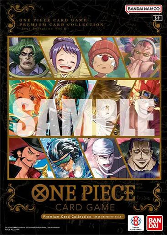 One Piece - Premium Card Collection -Best Selection Vol. 6- [LIMIT 1 PER CUSTOMER] [PREORDER] (Available July 31st)