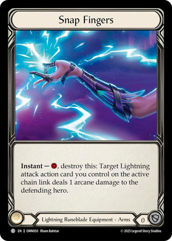 Snap Fingers [OMN050] (Omens of the Third Age)
