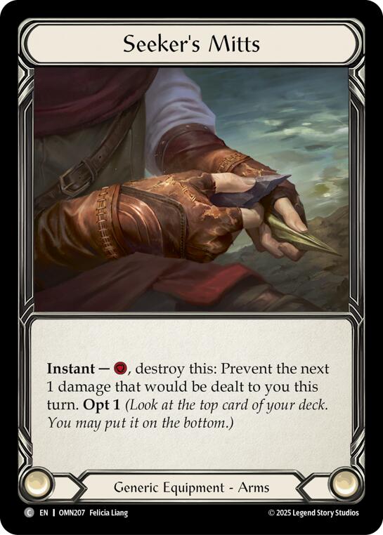 Seekers Mitts [OMN207] (Omens of the Third Age)