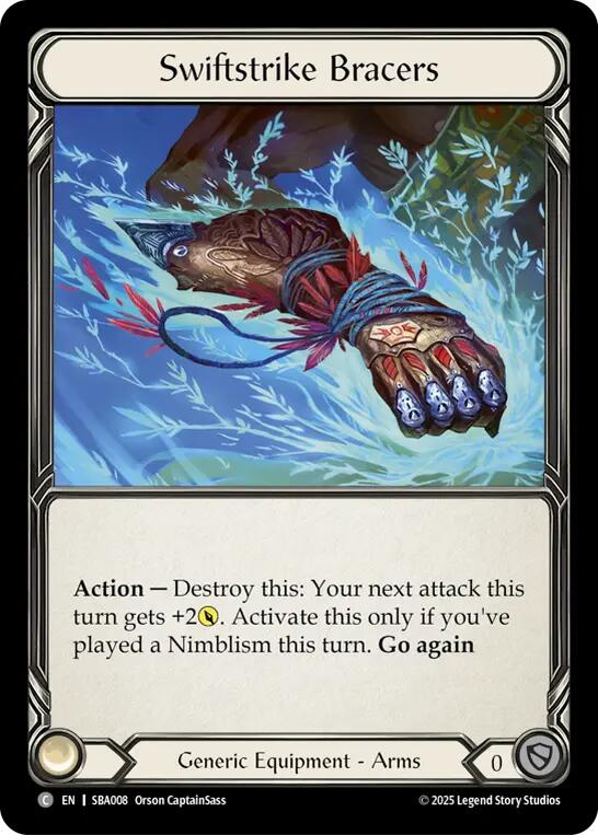 Swiftstrike Bracers [SBA008] (Silver Age Chapter 3)