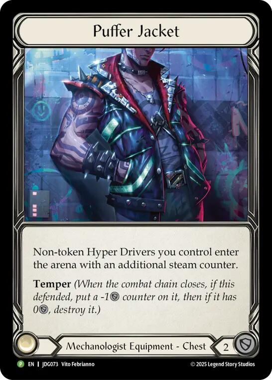Puffer Jacket [JDG073] (Promo)  Cold Foil