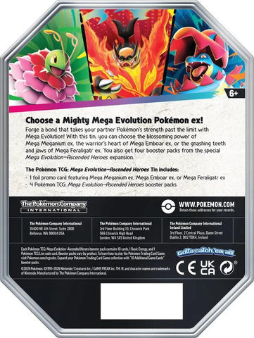 Pokemon - Ascended Heroes Tin [Mega Emboar ex]
