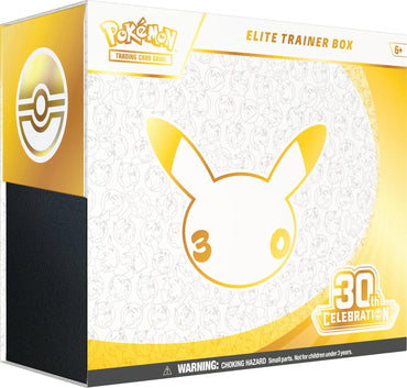 Mega Evolution: 30th Celebration Elite Trainer Box [LIMIT 1 PER CUSTOMER]