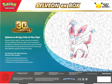 Mega Evolution: 30th Celebration - Sylveon ex Box
