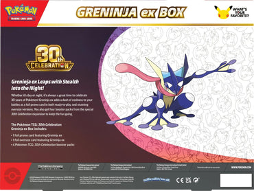 Mega Evolution: 30th Celebration Greninja ex Box [LIMIT 1 PER CUSTOMER]