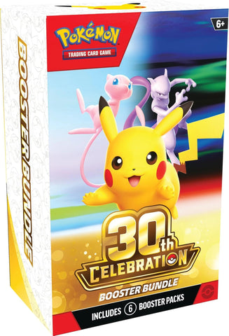 Mega Evolution: 30th Celebration - Booster Bundle [LIMIT 1 PER CUSTOMER]