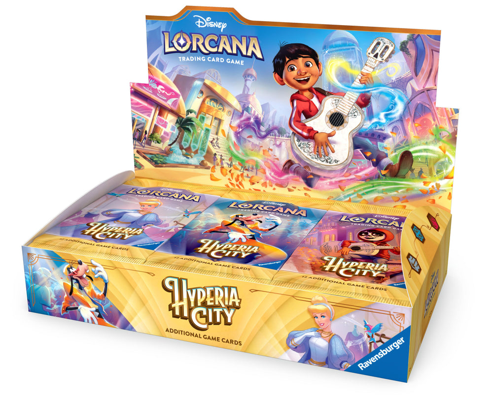 Disney Lorcana: Hyperia City - Booster Box [PREORDER] (Available In-Store October 16th) (Ships October 23rd)