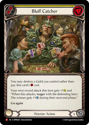 Bluff Catcher [MPW029] (Mastery Pack Warrior)  Rainbow Foil