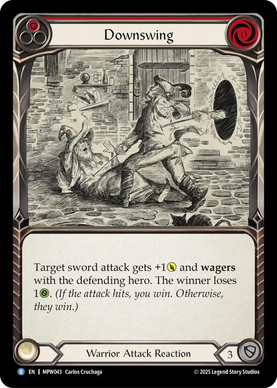 Downswing (Red) [MPW043] (Mastery Pack Warrior)