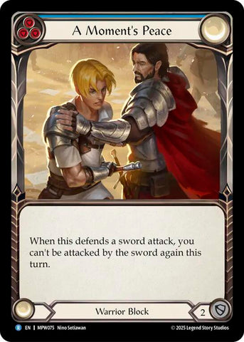 A Moment's Peace (Blue) [MPW075] (Mastery Pack Warrior)