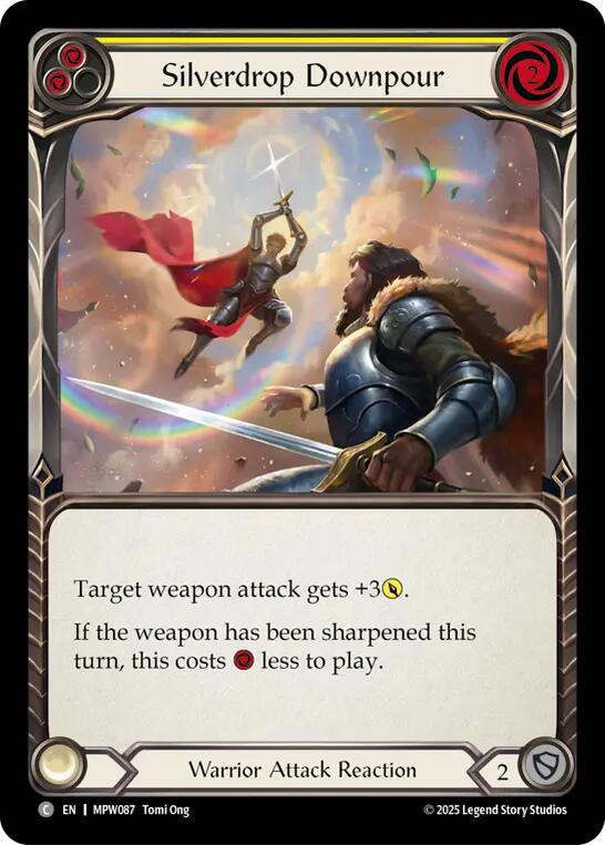 Silverdrop Downpour (Yellow) [MPW087] (Mastery Pack Warrior)