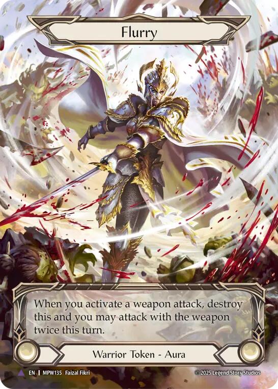 Flurry (Marvel) [MPW135] (Mastery Pack Warrior)  Cold Foil
