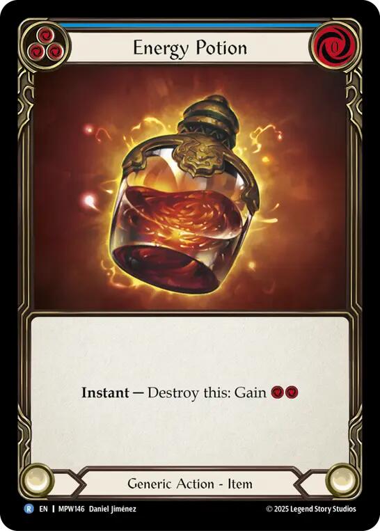 Energy Potion (Blue) [MPW146] (Mastery Pack Warrior)