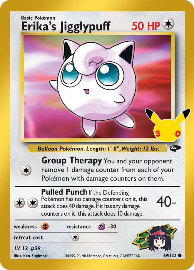 Erika's Jigglypuff (69/132) [Mega Evolution: 30th Celebration Classic Collection]